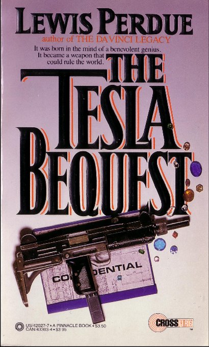 Tesla Bequest by Lewis Perdue, Front Cover