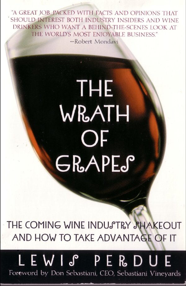 Wrath Of Grapes by Lewis Perdue, Front Cover